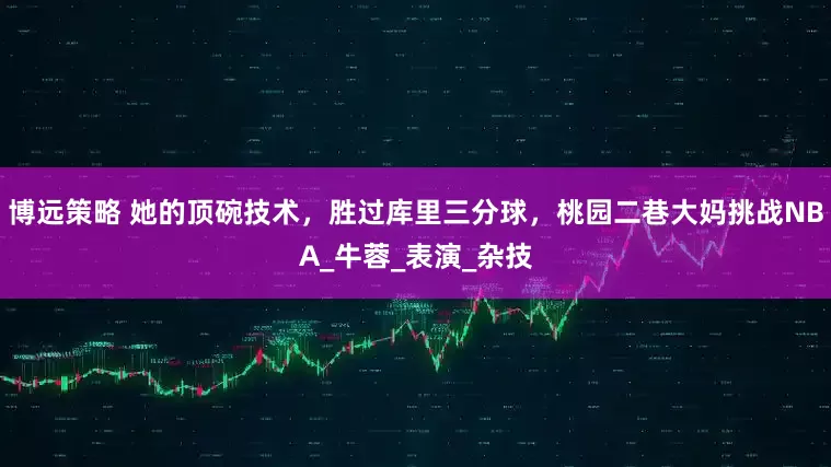 博远策略 她的顶碗技术，胜过库里三分球，桃园二巷大妈挑战NBA_牛蓉_表演_杂技